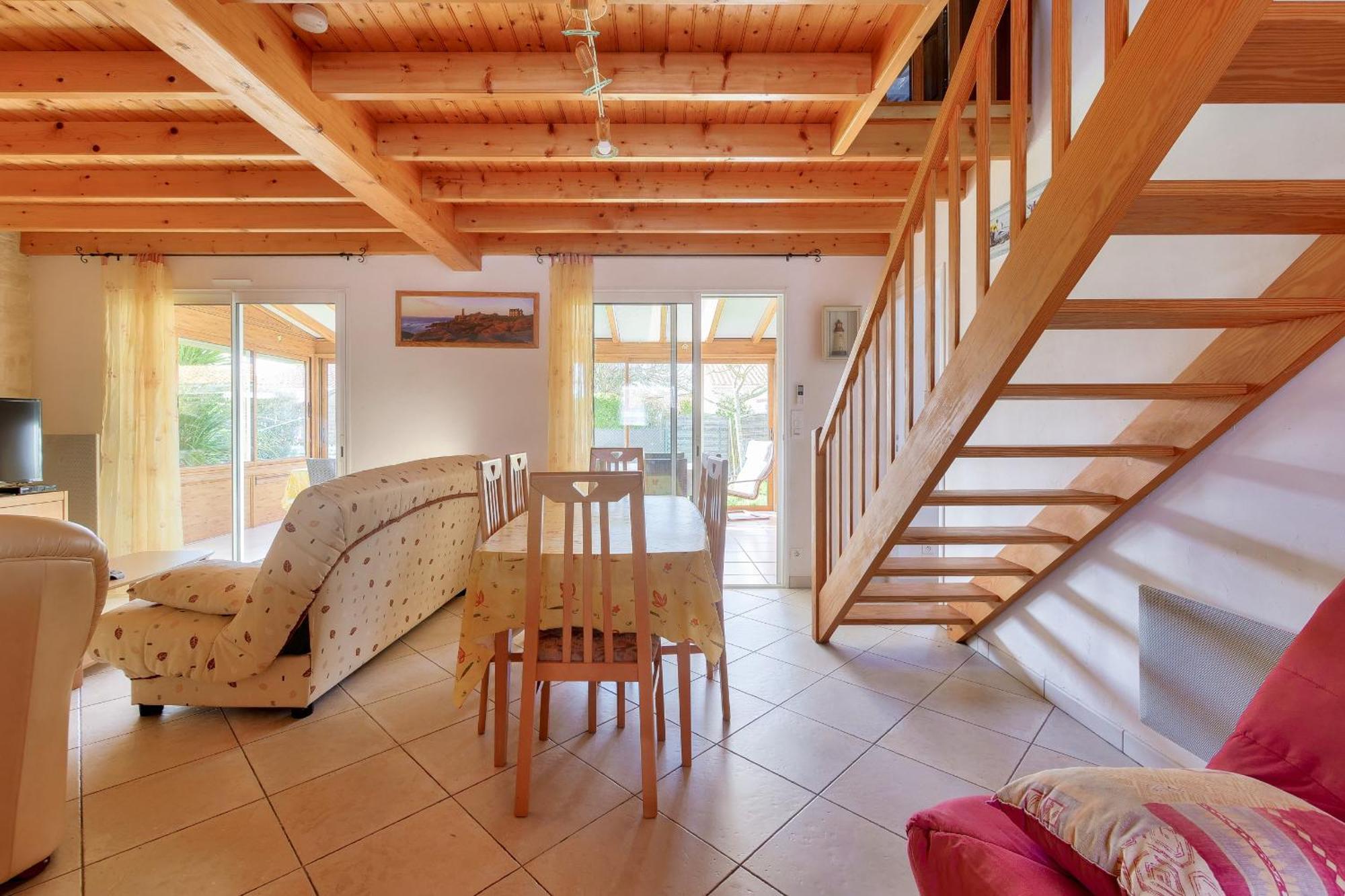 Maison Pour 8 - 5Min De La Plage - Jardin & Veranda Longeville-sur-Mer Exterior foto